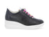 Melluso scarpe sportive donna in pelle microforata nera R20245-224794
